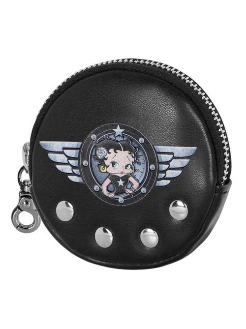 Betty Boop Motor Love Porte-monnaie Cookie, Noir - Kiabi