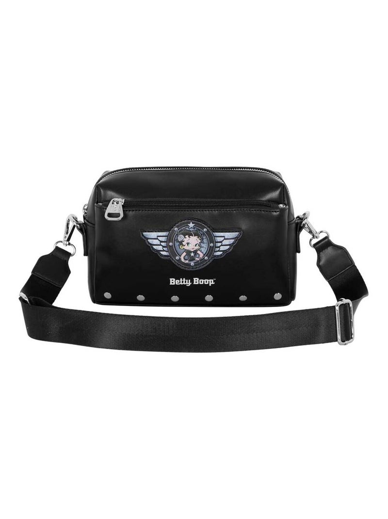 Betty Boop Motor Love Sac à Bandoulière Fashion, Noir Noir - Kiabi