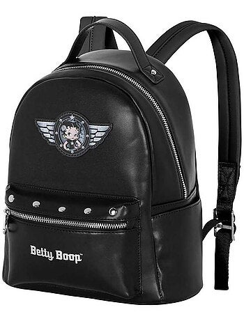 Betty Boop Motor Love Sac à dos Heady, Noir
