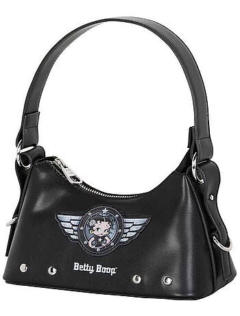 Betty Boop Motor Love Sac Groovy, Noir