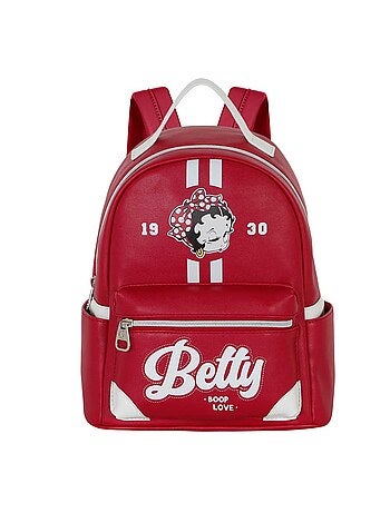 Betty Boop Varsity Sac à dos Heady, Bordeaux