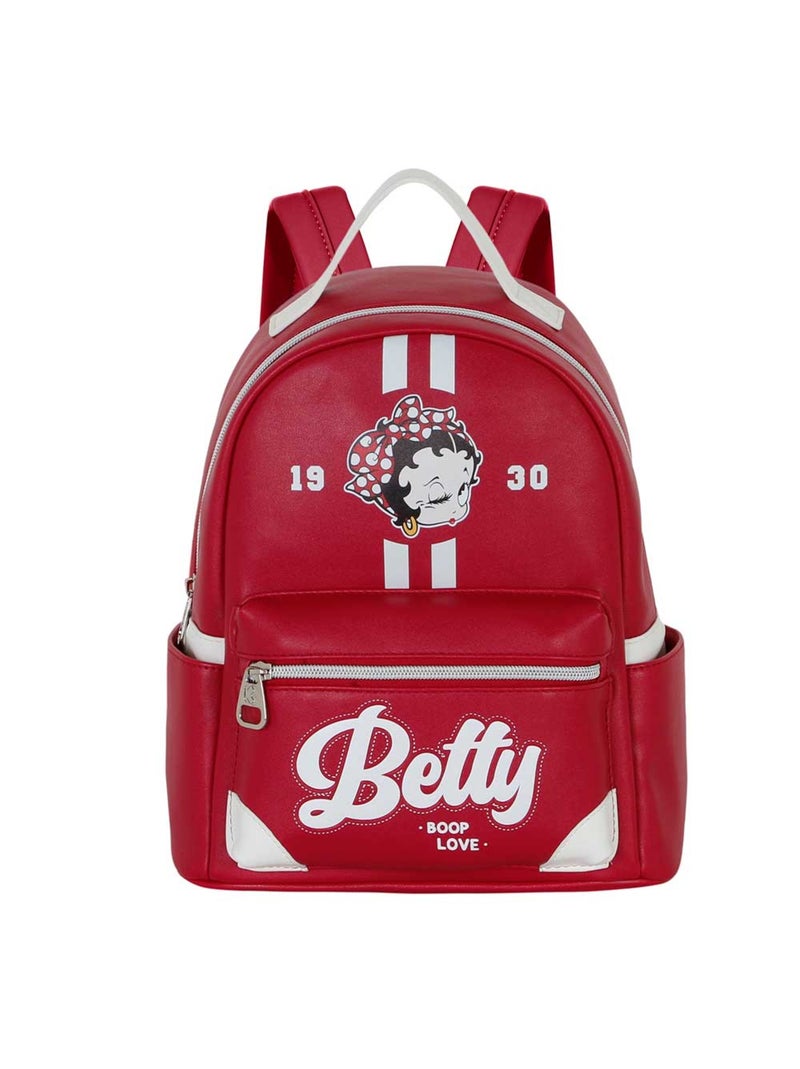 Betty Boop Varsity Sac à dos Heady, Bordeaux Bordeaux - Kiabi