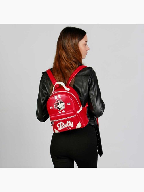 Betty Boop Varsity Sac à dos Heady, Bordeaux - Kiabi Betty Boop Varsity Sac à dos Heady, Bordeaux - Kiabi