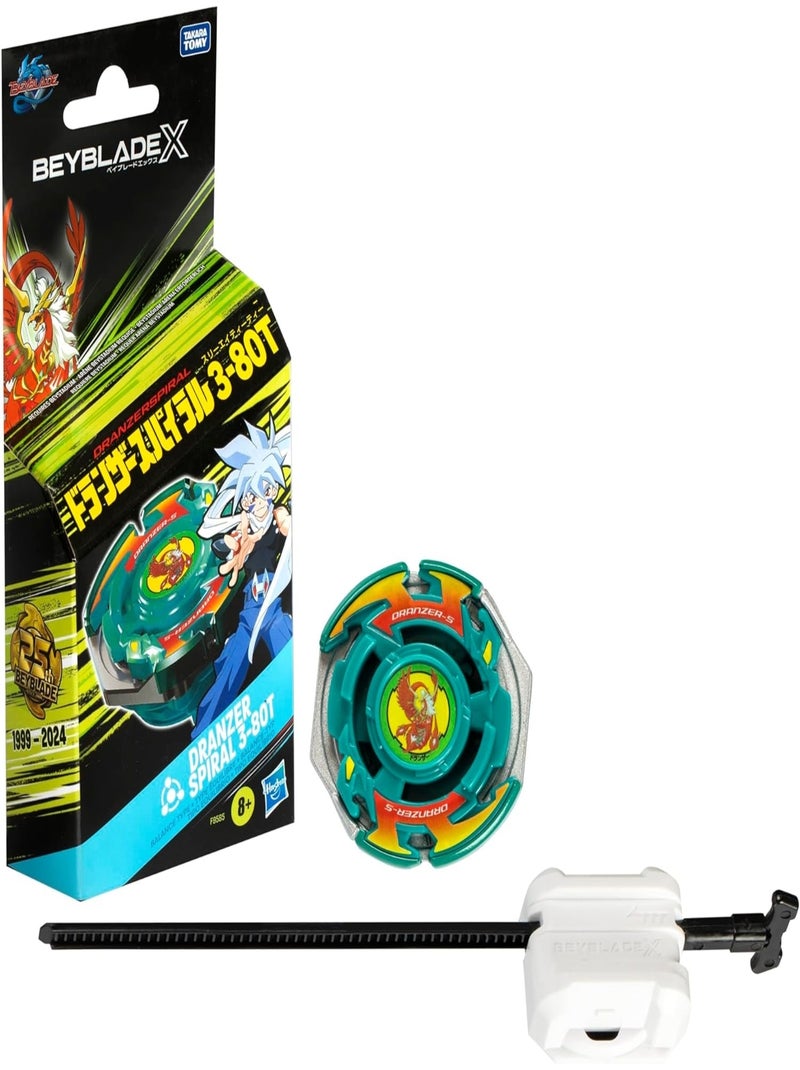 Beyblade X, toupie Dranzer Spiral 3-80T Anniversary X-Over et Lanceur Multicolore - Kiabi
