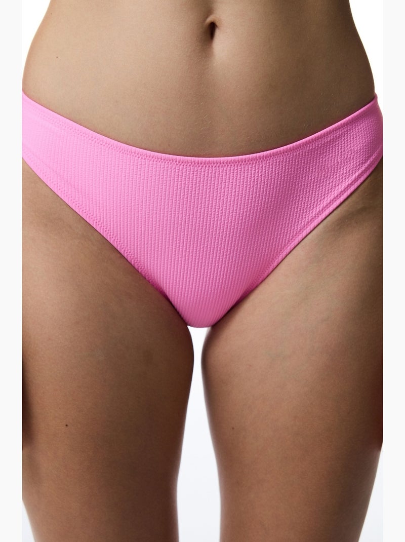 Bia slip bas de bikini penti Rose fluo/Solinotes - Kiabi