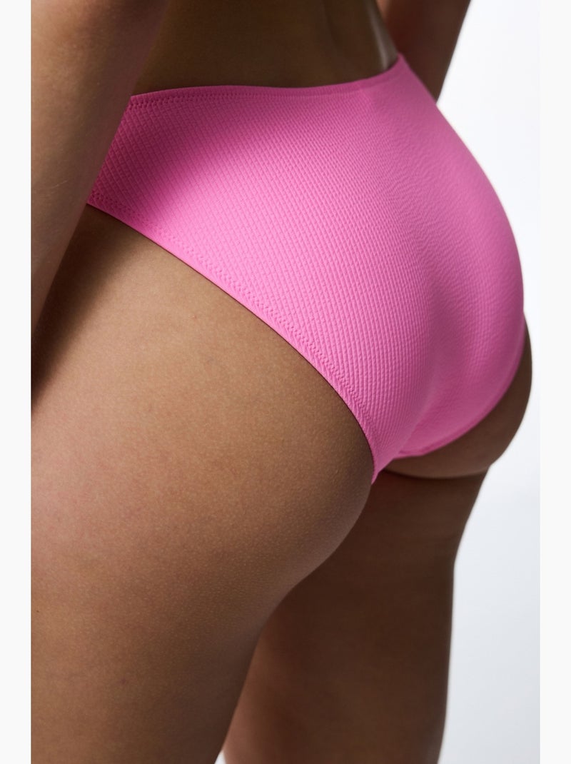Bia slip bas de bikini penti Rose fluo/Solinotes - Kiabi