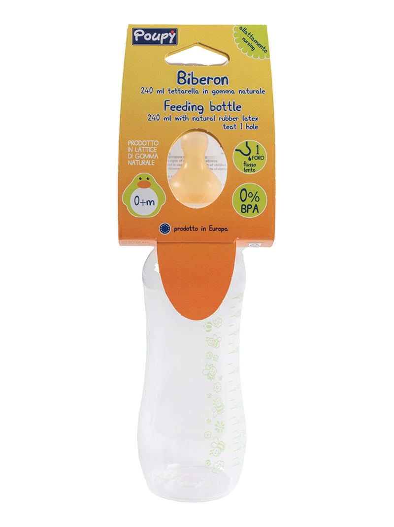 Biberon- Poupy -240 ml Transparent - Kiabi