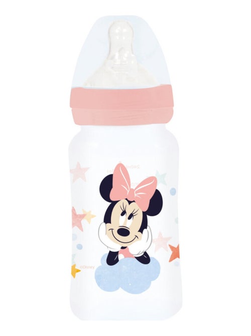 BIBERON 240 ML ANTI-COLIQUES TETINE DEBIT 3 POSITIONS MINNIE - Kiabi