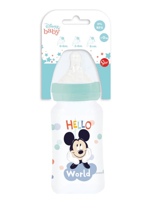 BIBERON 240 ML ANTI-COLLIQUES TETINE DEBIT 3 POSITIONS MICKEY - Kiabi BIBERON 240 ML ANTI-COLLIQUES TETINE DEBIT 3 POSITIONS MICKEY - Kiabi