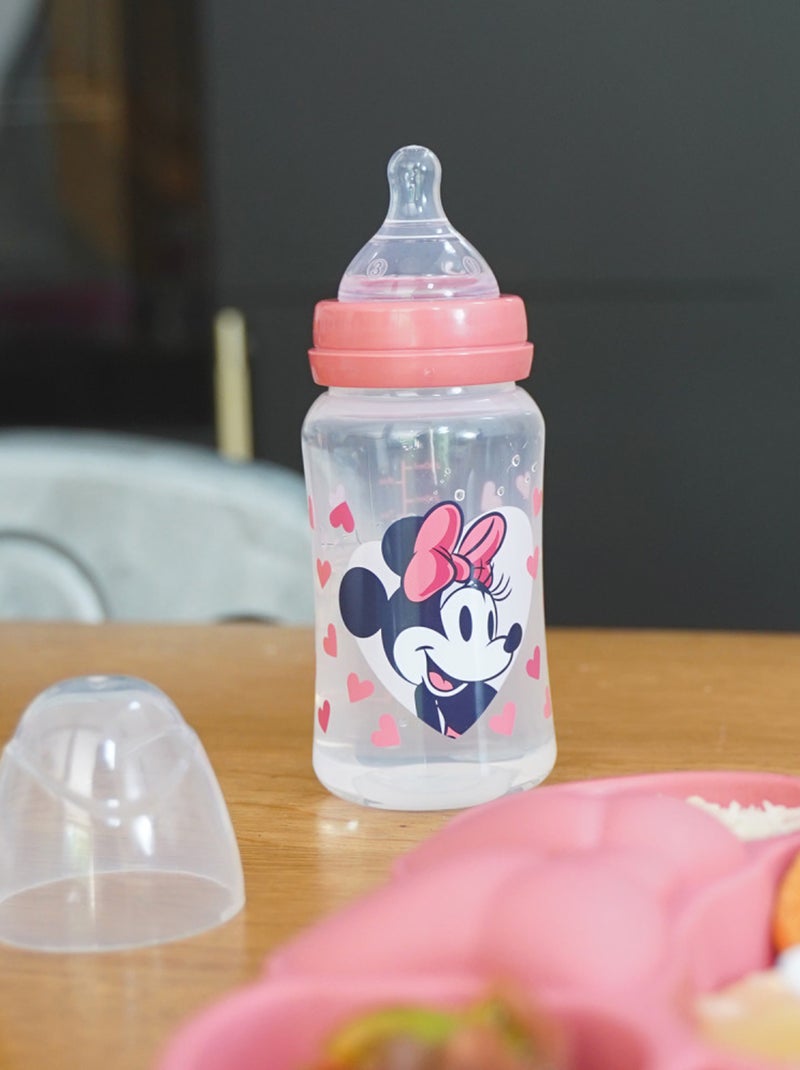 BIBERON 240 ML MINNIE COLLECTOR Rose - Kiabi
