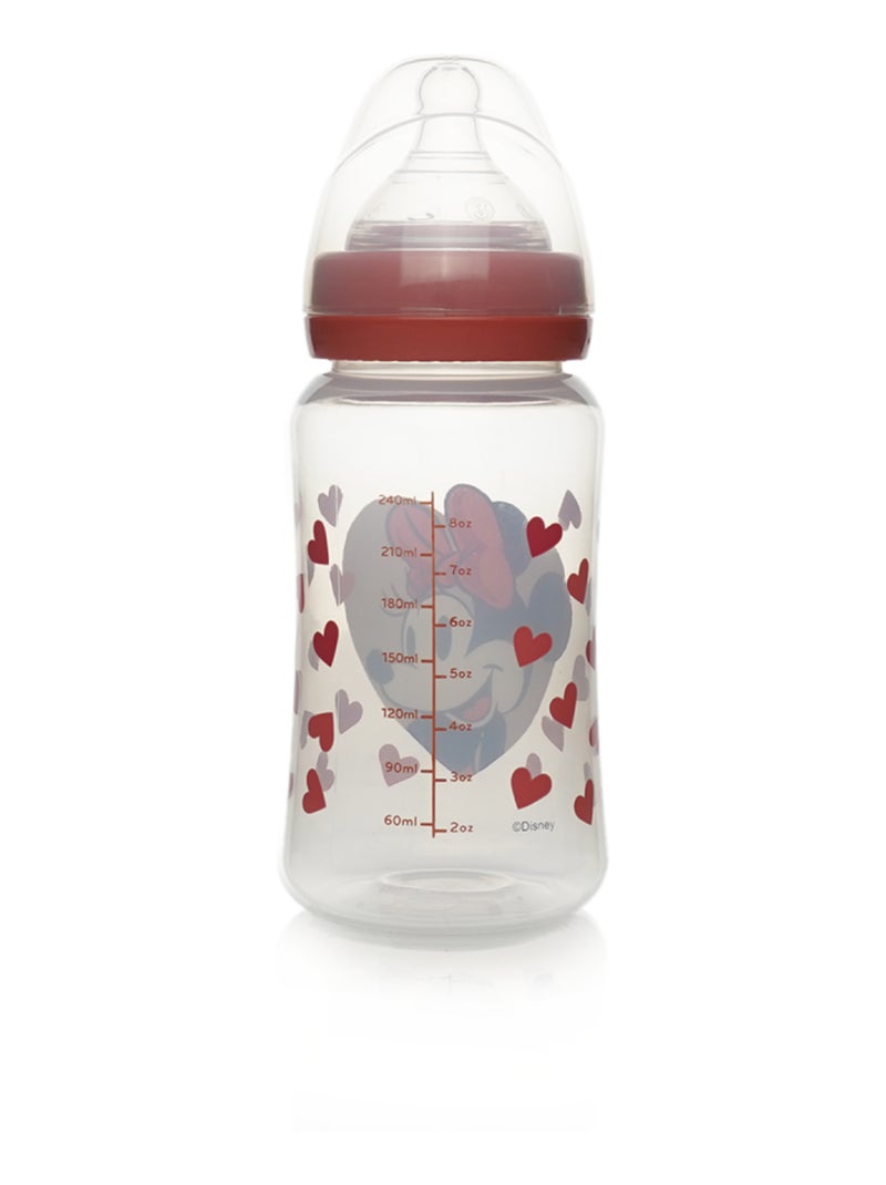 BIBERON 240 ML MINNIE COLLECTOR Rose - Kiabi