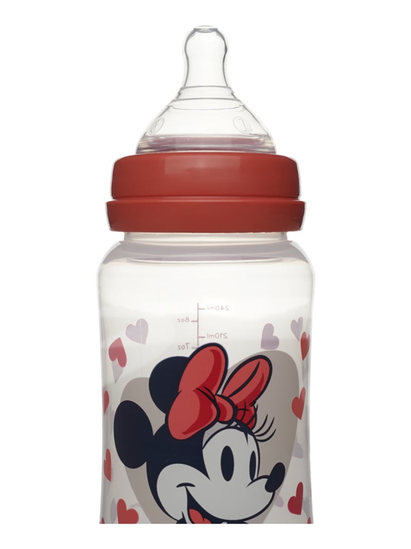 BIBERON 240 ML MINNIE COLLECTOR Rose - Kiabi