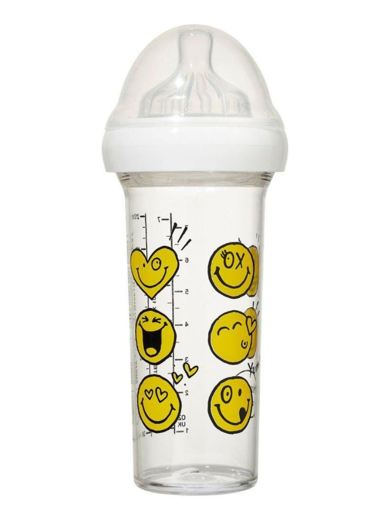 Biberon anti colique X Smiley (210 ml) Jaune - Kiabi