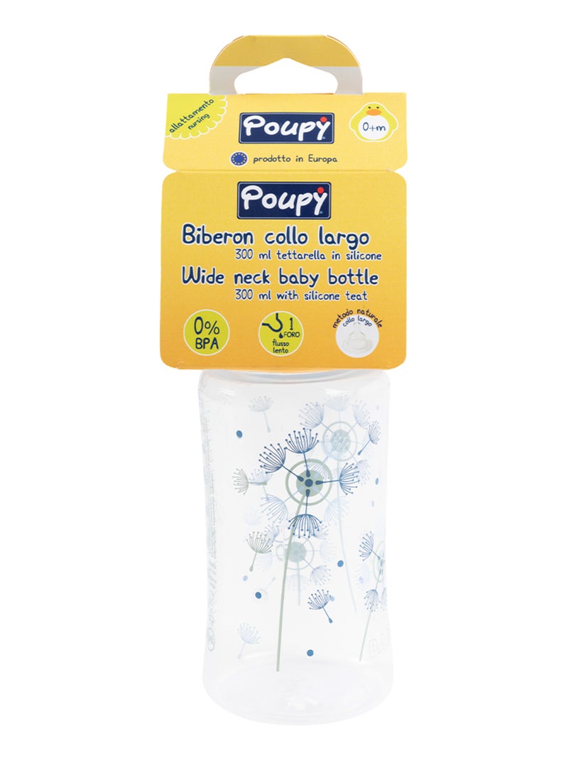 Biberon bébé 300 ml sans BPA – Poupy Vert - Kiabi