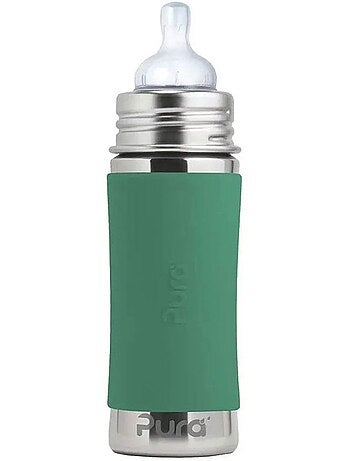 Biberon en inox 325 ml - mint