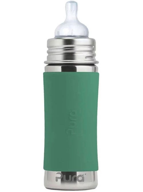 Biberon en inox 325 ml - mint - Kiabi Biberon en inox 325 ml - mint - Kiabi