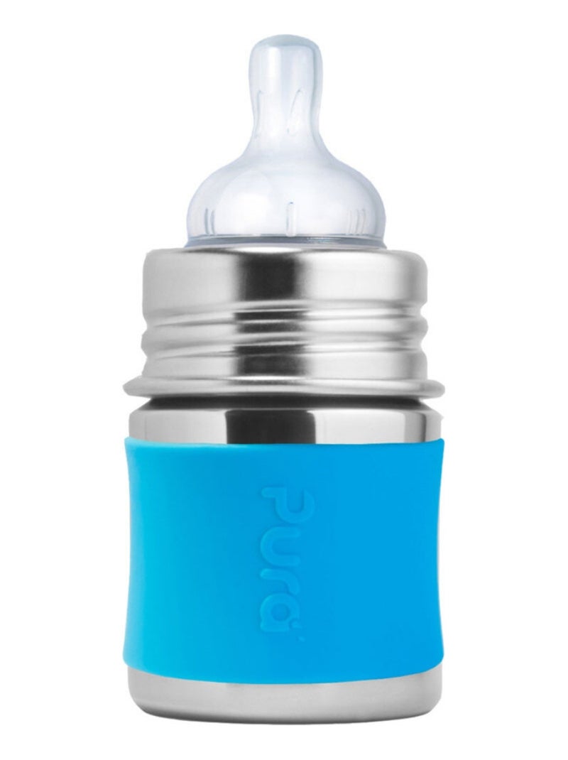 Biberon en inox Bleu - Kiabi