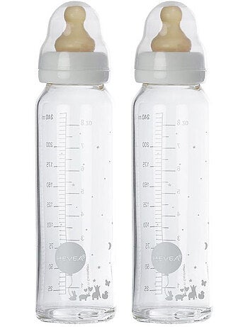 Biberon en verre - Pack de 2 biberons