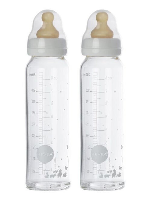 Biberon en verre - Pack de 2 biberons - Kiabi
