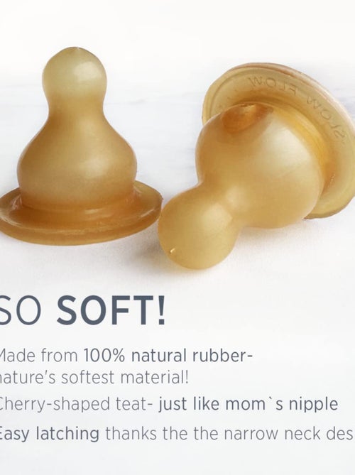 Biberon en verre - Pack de 2 biberons - Kiabi