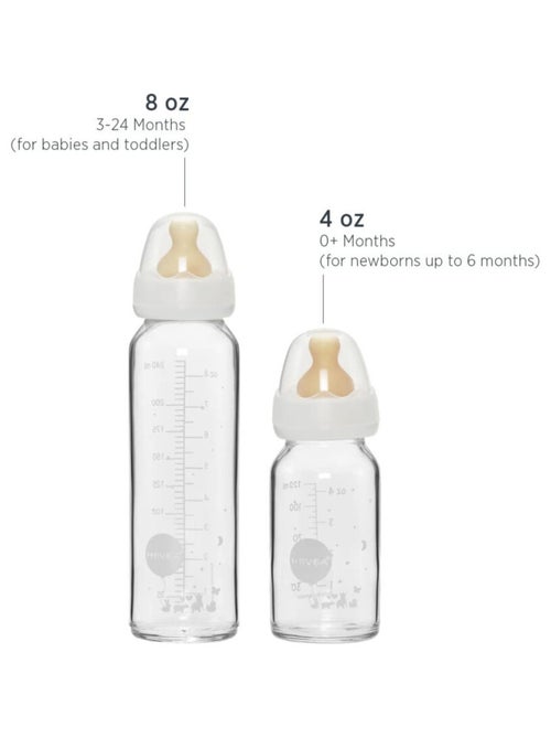 Biberon en verre - Pack de 2 biberons - Kiabi