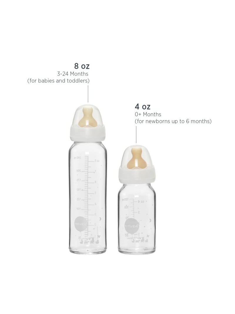 Biberon en verre - Pack de 2 biberons Blanc - Kiabi