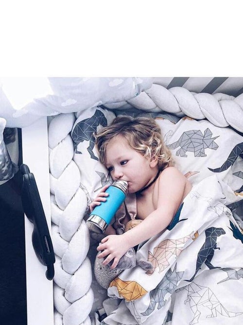 Biberon Isotherme Aqua en inox 260 ml - Kiabi