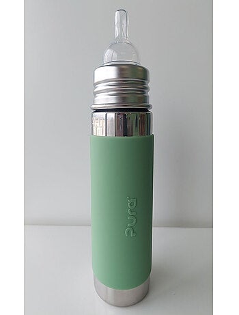 Biberon Isotherme en inox 260 ml - Moss