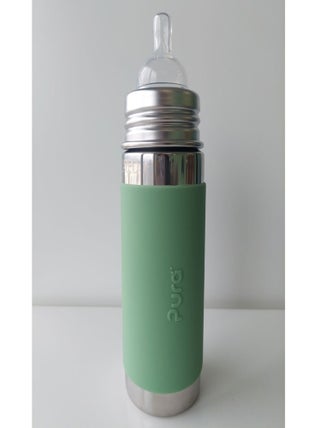 Biberon Isotherme en inox 260 ml - Moss