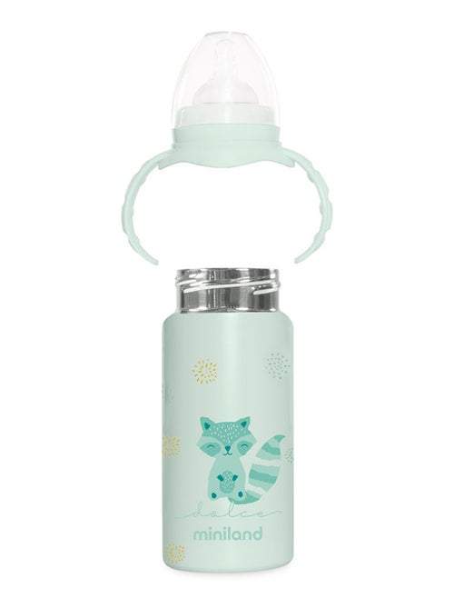 Biberon Thermique Avec Tétine Thermibaby Mint Miniland - Kiabi