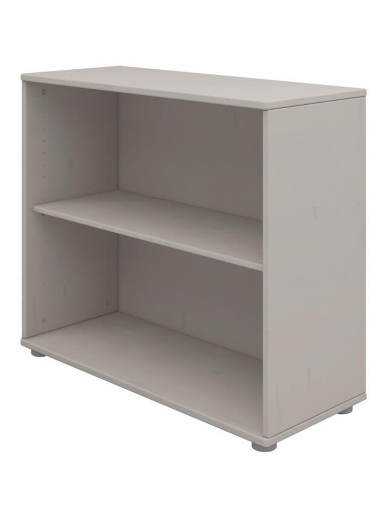 Bibliothèque 1 étagère Gris - Kiabi