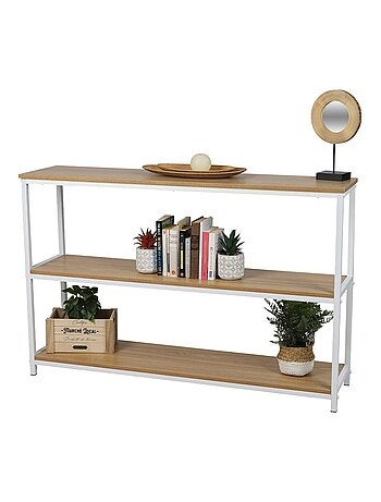 Bibliothèque 3 étagères La Casa Blanca