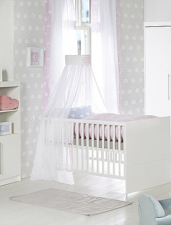 Bibliothèque colonne pour chambre d'enfant - Meuble de rangement porte 2 niches 'Roba maren'