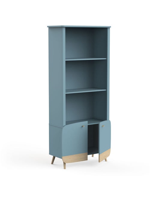 Bibliothèque en bois avec 3 niches et 2 portes - Kiabi Bibliothèque en bois avec 3 niches et 2 portes - Kiabi