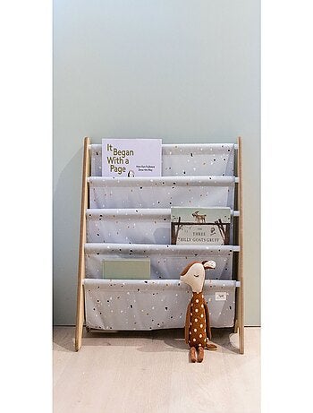 Bibliothèque enfant Terrazzo crème