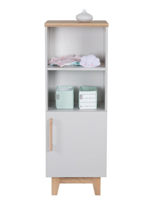 Bibliothèque enfant 1 porte 2 niches 'Roba caro' - Kiabi