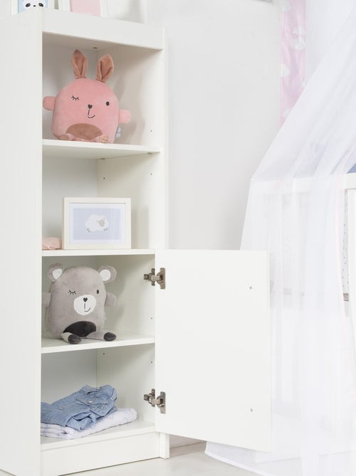 Bibliothèque enfant 1 porte 2 niches 'Roba maren' - Kiabi