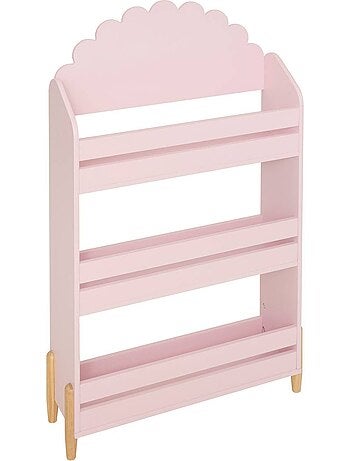 Bibliothèque enfant 3 niveaux en bois douceur
