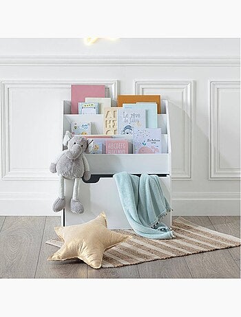 Bibliothèque enfant bac à roulettes DOUCEUR