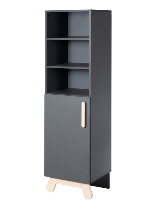 Bibliothèque enfant colonne porte et 3 niches 'Roba Jara' - Kiabi