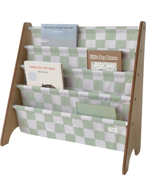 Bibliothèque enfant damier - Kiabi