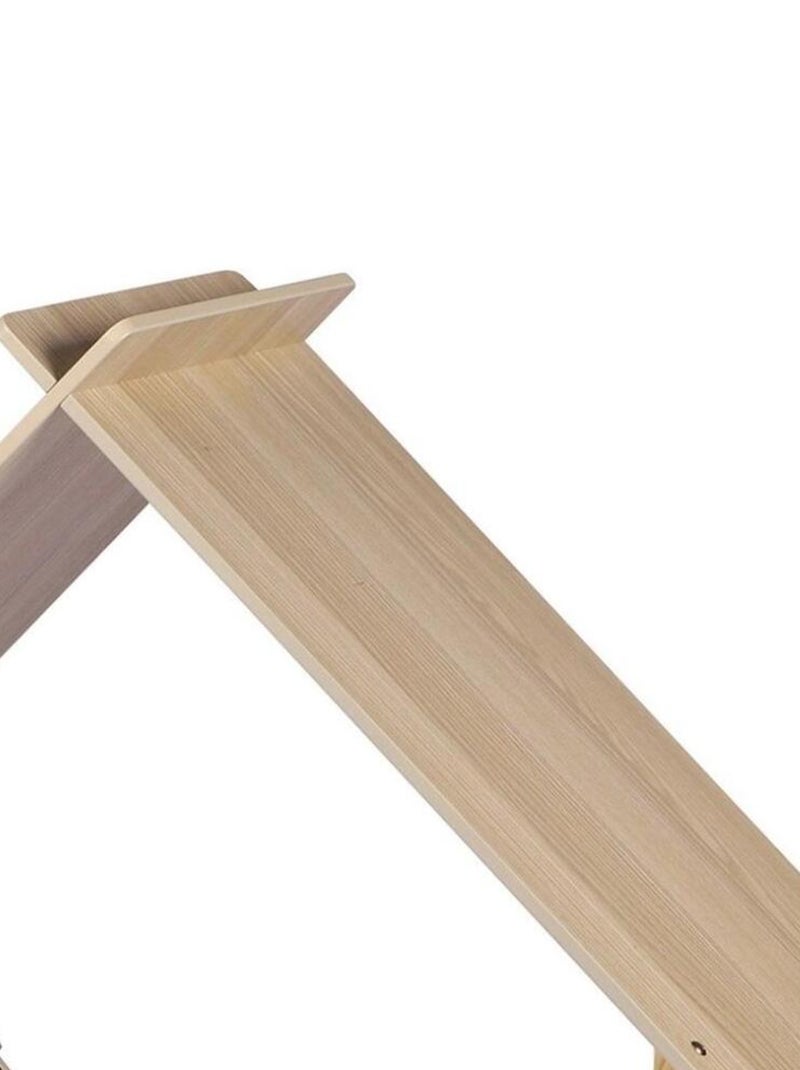 Bibliothèque enfant design maison 2 étagères Dream Blanc - Kiabi