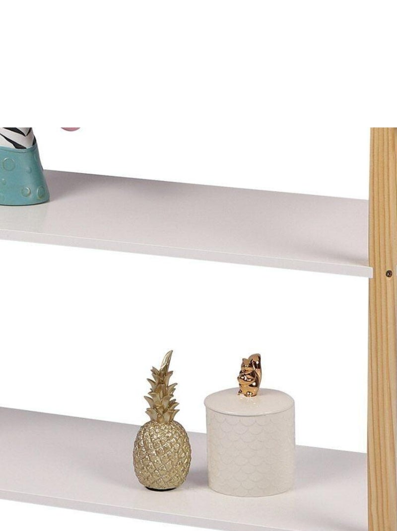 Bibliothèque enfant design maison 2 étagères Dream Blanc - Kiabi