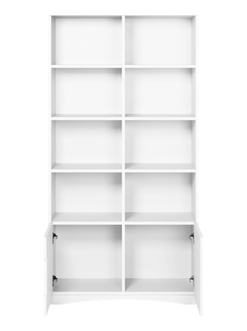 Bibliothèque Enfant Double Classic Blanc - Kiabi