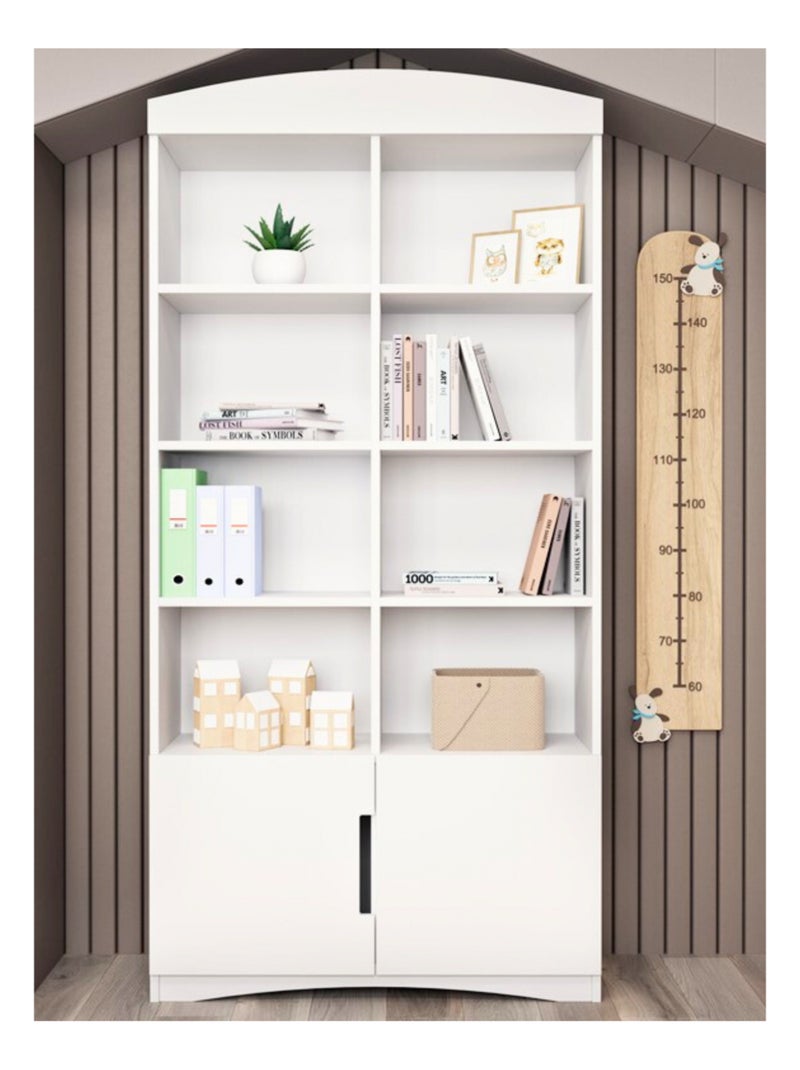 Bibliothèque Enfant Double Classic Blanc - Kiabi