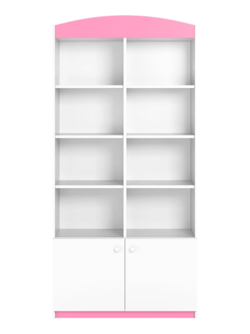 Bibliothèque Enfant Double Rose clair - Kiabi