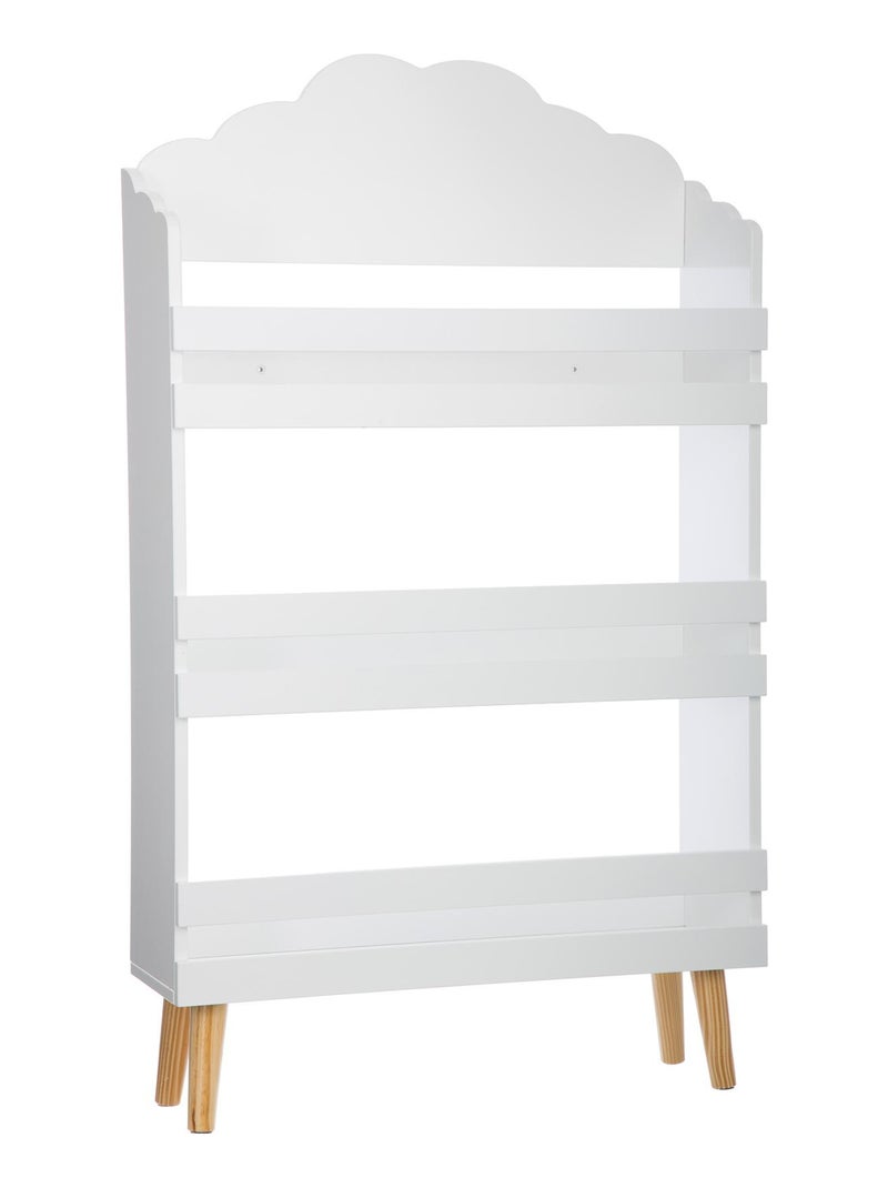 Bibliothèque enfant forme nuage Blanc - Kiabi