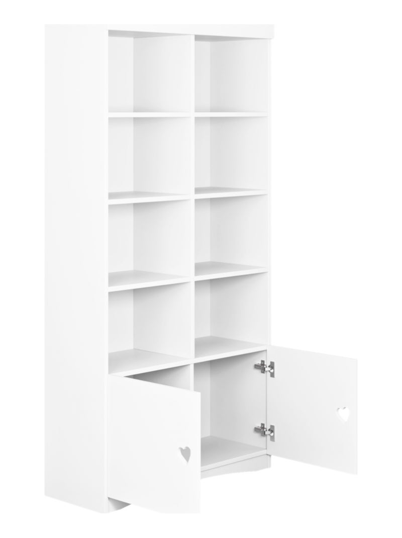 Bibliothèque Enfant Julia Blanc - Kiabi