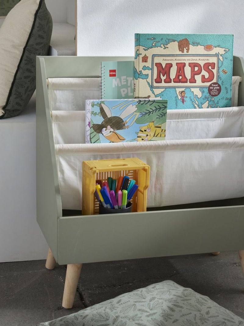 Bibliothèque enfant LE ROI DE LA JUNGLE Vert chèvrefeuille - Kiabi