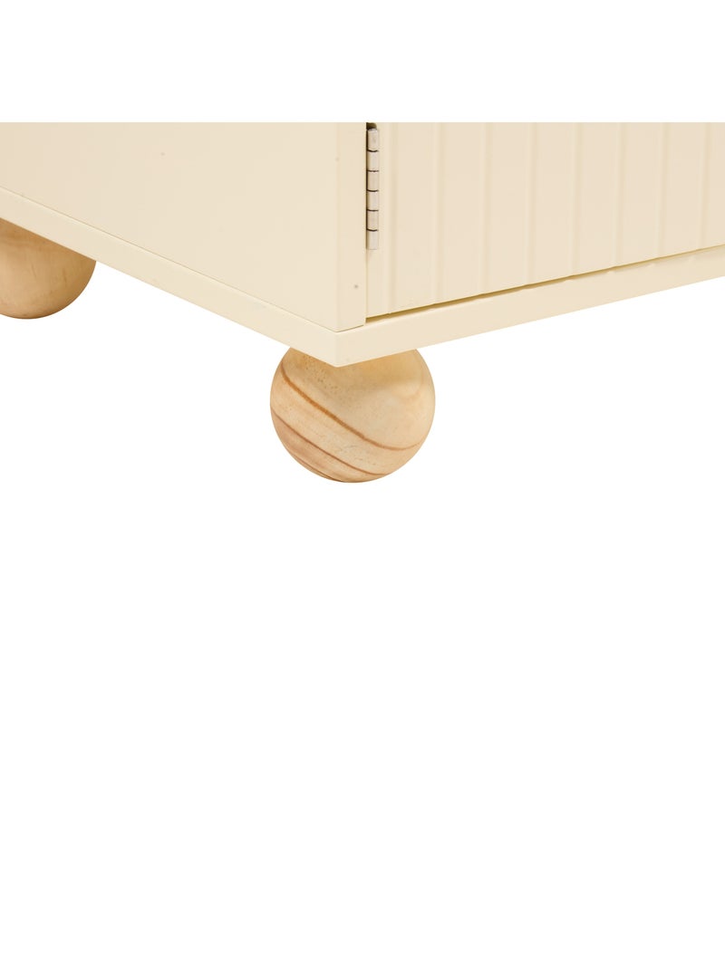 Bibliothèque enfant  maison avec portes Beige - Kiabi